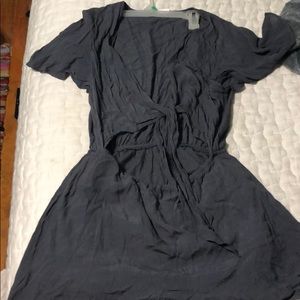 Romper with open front and tie!